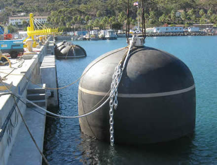 Zuiver Rubber Onderzees Rubberstootkussen voor de Bumper van de de Hoge drukmeertros van de Havenbescherming