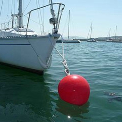 Van de Grootteeva foam filled marine floating van de ankerboei de Bal Aangepaste Boeien van de de Makermeertros