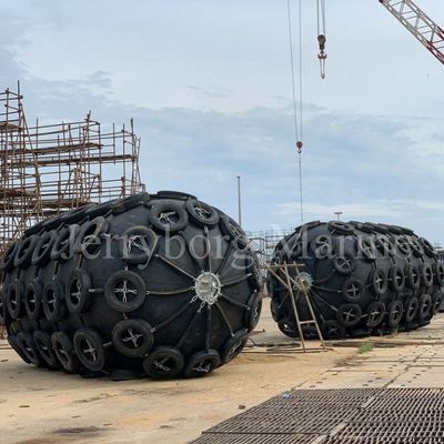 Hoge druk 80kpa die Yokohama Pneumatische Marine Rubber Fender dokken