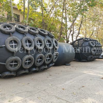 Hoge druk 80kpa die Yokohama Pneumatische Marine Rubber Fender dokken