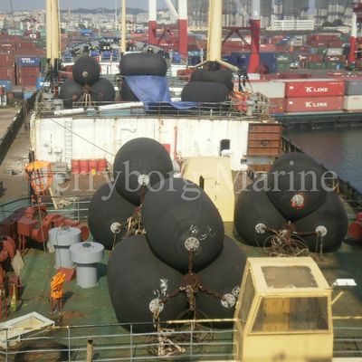 2.5m*4.0m Schip die Pneumatische Yokohama Marine Rubber Fenders dokken