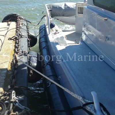 De hoge Elasticiteit het Verouderen Stootkussens van Weerstandseva solid foam filled boat met het Vastmaken van Riem