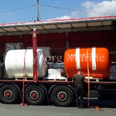 De Band en de Ketting van polyurethaanmarine floating foam fender with