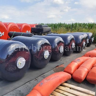 Het schokbestendige Opblaasbare Schuim Marine Fender van de Schipbescherming