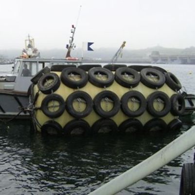 De Band en de Ketting van polyurethaanmarine floating foam fender with