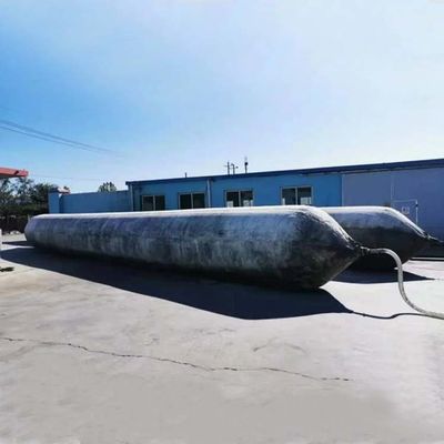 Onderwaterbergings opheffend schip die pneumatisch rubber opblaasbaar luchtkussen voor boot lanceren