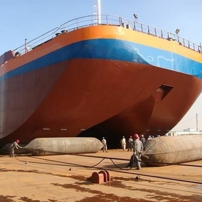 Schip de Rolzakken Opblaasbare Marine Boat Airbag van het Lanceringsnatuurrubber