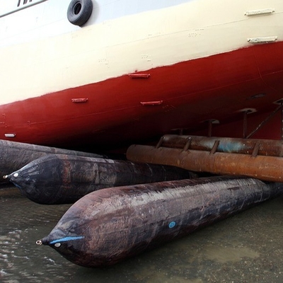 Schip de Rolzakken Opblaasbare Marine Boat Airbag van het Lanceringsnatuurrubber