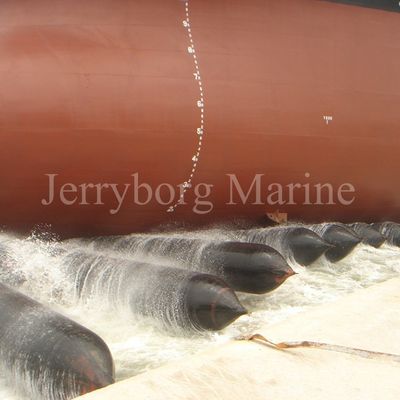 Antislijtage Opblaasbaar Schip die Pneumatische Rubberluchtkussens lanceren