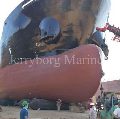 Opblaasbare Schip Lanceringshoge druk Marine Rubber Airbag