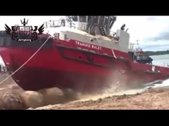 Maritieme airbag voor het opheffen van reddingsschepen Airbag voor de lancering van schepen